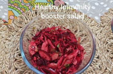 Healthy Immunity booster salad recipe