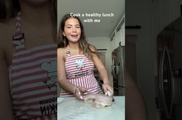 Cook a healthy lunch with me #cookwithme #healthylifestyle #healthyfood #healthyrecipes