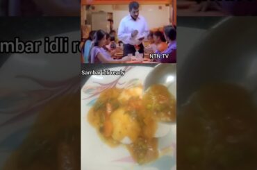 #Vijay favourite idli sambar #healthy #food @NTN.TV