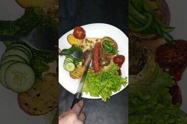 Protein Salad Recipe For Fitness Health Meals #diethealth #shortsviral