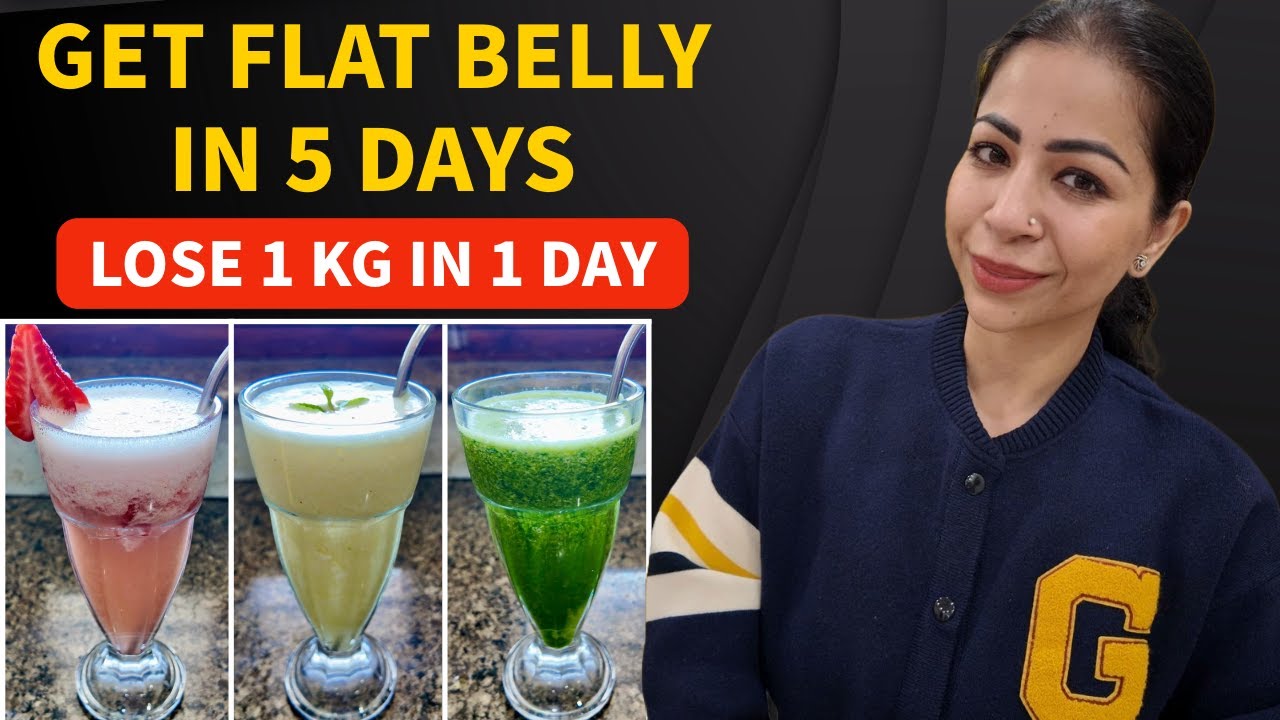Flat Belly/Stomach In 5 Days – Fast Weight Loss With Healthy Smoothie Recipes (In Hindi) |Fat to Fab Flat Belly/Stomach In 5 Days - Fast Weight Loss With Healthy Smoothie Recipes (In Hindi) |Fat to Fab