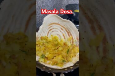 Aloo Masala Dosa recipe #shortsvideo #shorts #dosa #recipe #masaladosarecipe #breakfastideas