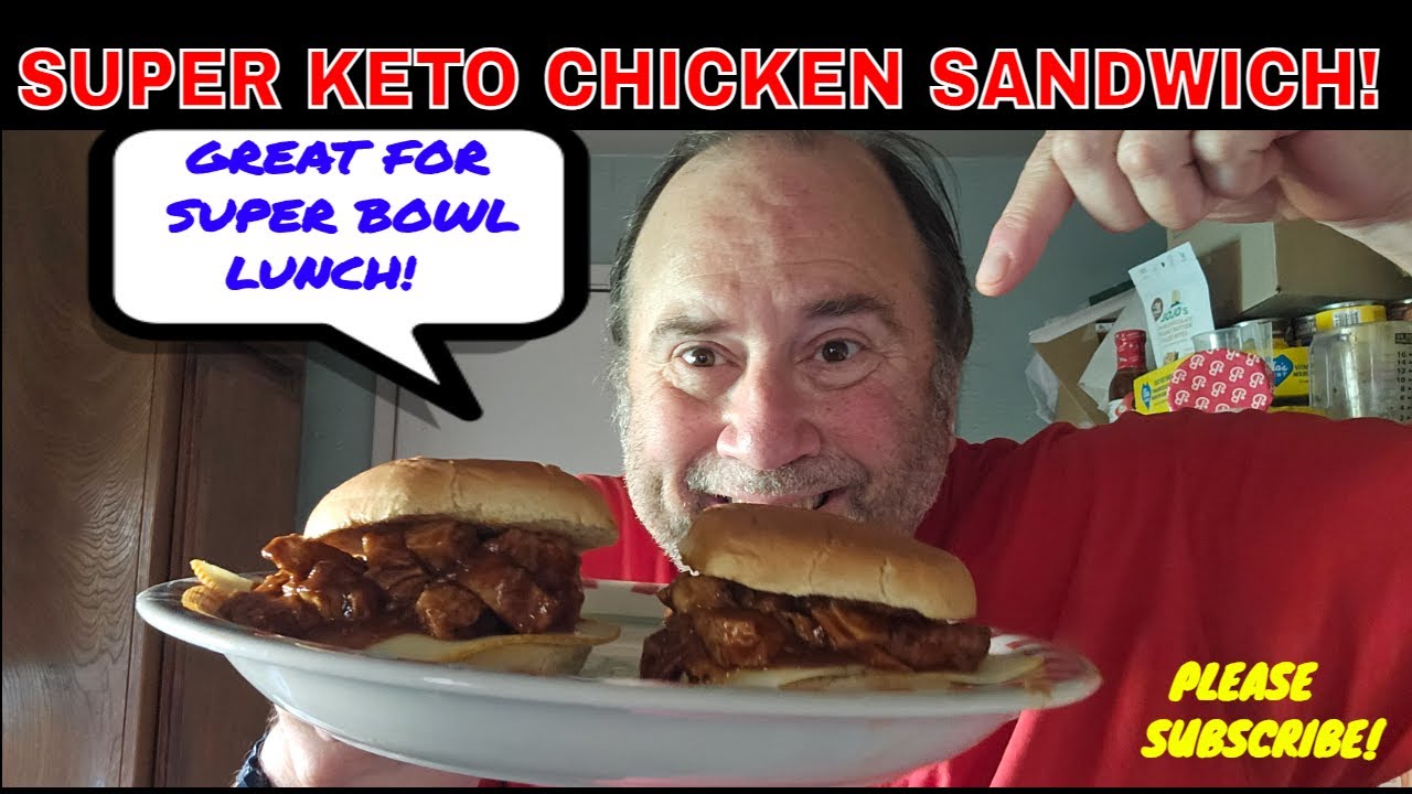 Ultimate Super Bowl Keto Chicken Sandwich Recipe! #davidlost108pounds #SUPERBOWL #KETO #LOWCARB #FYP Ultimate Super Bowl Keto Chicken Sandwich Recipe! #davidlost108pounds #SUPERBOWL #KETO #LOWCARB #FYP