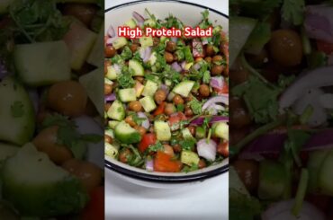 High protein salad for weight loss #shorts #healthyfood #healthylifestyle #saladrecipe #salad #food