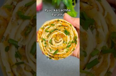 Multi Layer Onion Lachha Paratha #short
