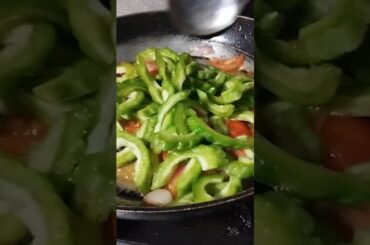 asmr satisfying cooking ampalaya #shortsfeed #food #delicious #trending #yummy #healthy #shorts