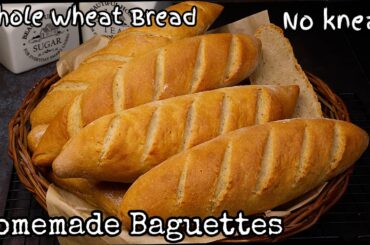 No More Store-Bought! Make This Healthy 4-Ingredient Bread at Home| Easy French Baguette Recipe