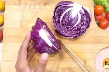 Rainbow Crunch Salad Recipe | The Ultimate Healthy Salad | Perfect For Lunch