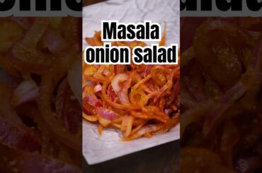 How to Make Masala Onion Salad | Refreshing & Spicy #shorts #onionsalad #recipe
