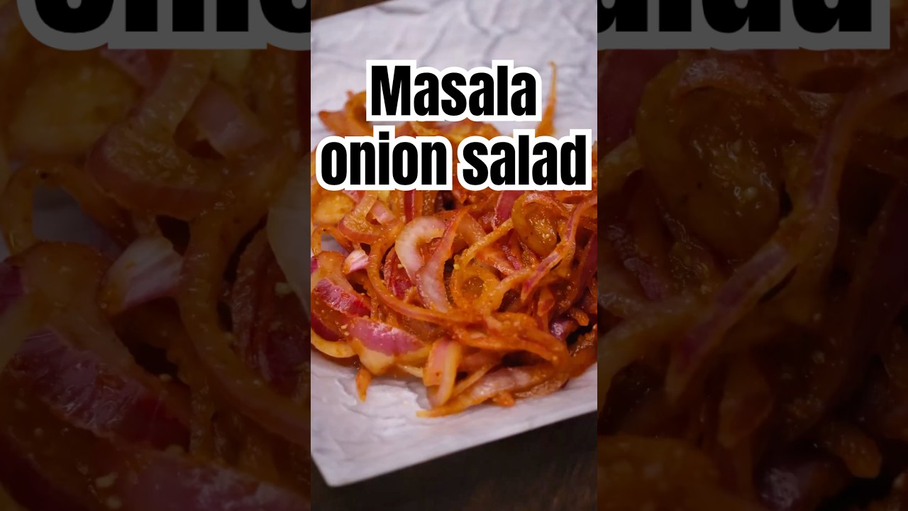 How to Make Masala Onion Salad | Refreshing & Spicy #shorts #onionsalad #recipe How to Make Masala Onion Salad | Refreshing & Spicy #shorts #onionsalad #recipe