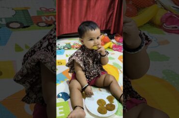 What my baby eats in a day healthy pancake breakfast / lunch / dinner #recipe #shorts #anayra