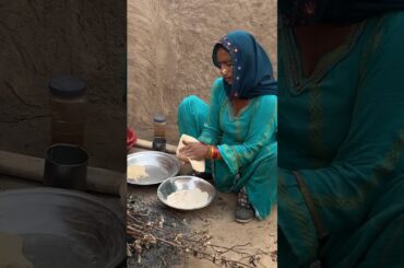 Mattar Mongray Vegetable Recipe with Perfect Bread (Roti) by Ama Jaan | Village Style Mix Vegetable