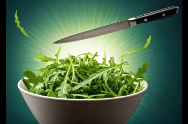 "Arugula Salad with Warm Bacon Dressing: Fresh, Savory, and Irresistible!"