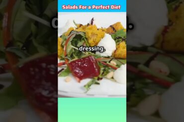 7 Fresh & Healthy Salads for a Perfect Diet ! #facts #healthyfood