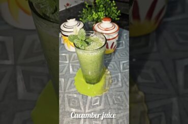 cucumber juice for healthy body #cucumberjuice #glowingskin #weightloss