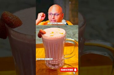 Strawberry shake #food #desikitchen #foodrecipi #recipe #shake #healthy #healthydrink #healthyfood