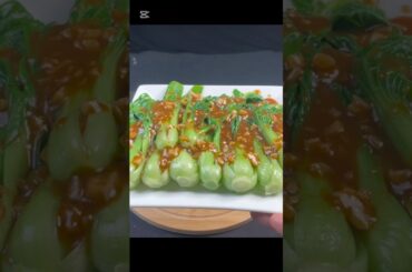 How to cook BOK CHOY with oyster sauce #shorts #healthy foods