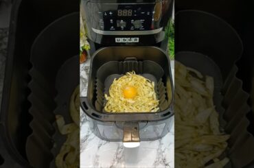Air Fryer Cabbage Egg Nest | Easy & Healthy Snack Recipe in 10 Minutes!