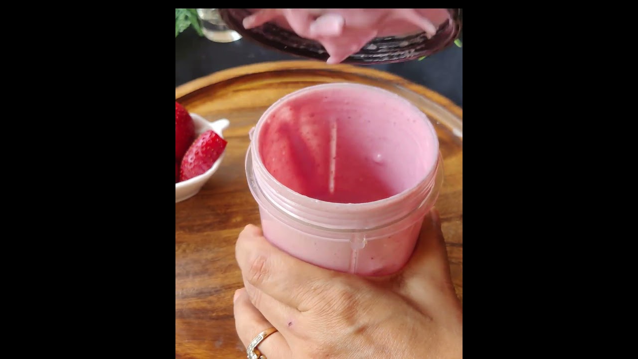 High Protein-Guilt Free Strawberry mousse | Valentine’s day Special | Quick Guilt Free dessert High Protein-Guilt Free Strawberry mousse | Valentine’s day Special | Quick Guilt Free dessert