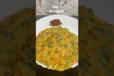 Day-6 breakfast# vegetable dosa#healthy breakfast #instant breakfast ideas