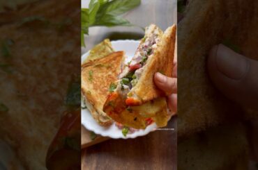 Egg & Cheese Sandwich | Egg Sandwich | Egg recipe | Sandwich recipes #youtubeshorts #shortvideo