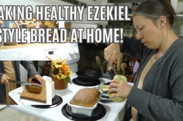 How to Make Ezekiel Style Bread at Home | Healthy & Nutritious Recipe