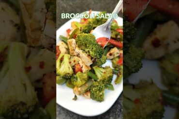 Protein rich Broccoli Salad / Tasty and Healthy Salad recipe #broccoli #broccolisalad #proteinrich