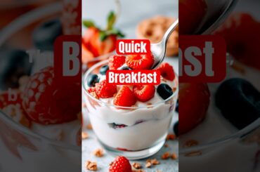 Quick & Healthy Breakfast #shorts #breakfast #highprotein