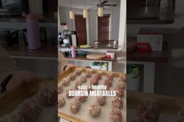 Boursin Meatballs #recipe #easyrecipe #recipes #dinner #easydinner #viral
