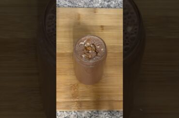 Healthy Banana Cocoa Smoothie #shorts #reels #cooking #recipe #asmr #smoothie#banana #foood #yt
