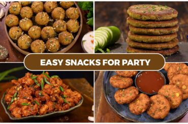 Snacks for New Year Party | Best Party Snacks | Light Snacks for party | Easy Party Snacks