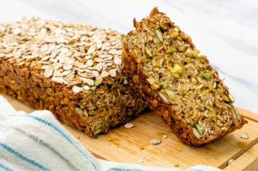 Do you have oats and yogurt? Make this delicious and healthy bread recipe today