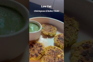 Chole Tikki: A Healthy Snack for Weight Loss|High-Protein, Low-Calorie Chole Tikki.#weightlossrecipe