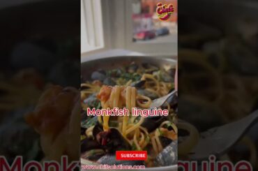 Delicious Monkfish Linguine REVEALED! #recipe #food #monkfish #pasta