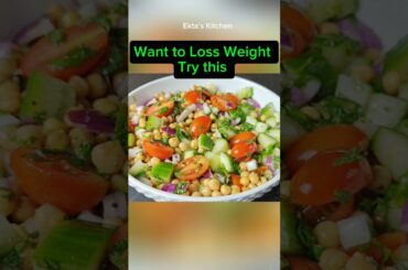 Easy & Healthy Recipe for Weight Loss #shorts #healthysalad #foryou