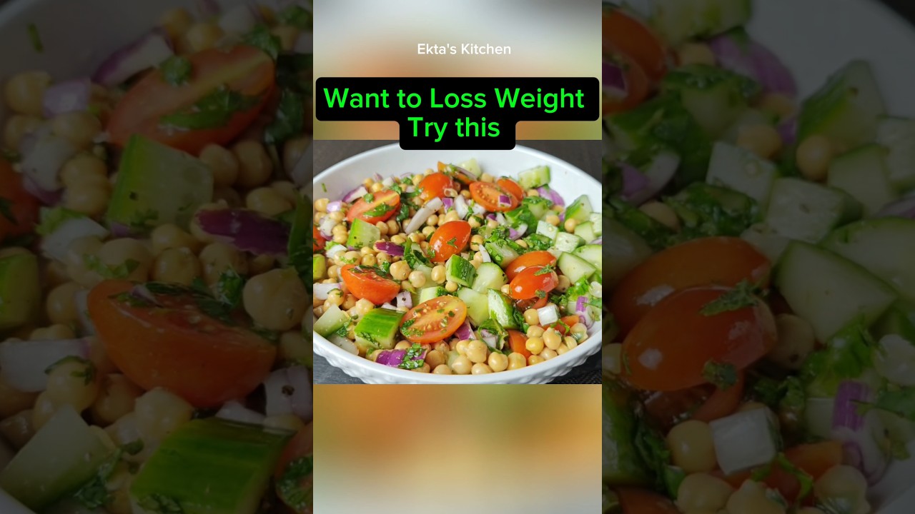 Easy & Healthy Recipe for Weight Loss #shorts #healthysalad #foryou Easy & Healthy Recipe for Weight Loss #shorts #healthysalad #foryou