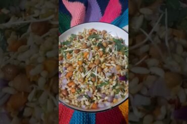 Chana aur murmura ki healthy snacks recipe #shorts #food #easyrecipe #healthysnacks #trending #veg