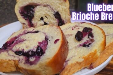 Homemade Bread Recipe || Super Soft Blueberry Brioche Bread || @supermomcanada