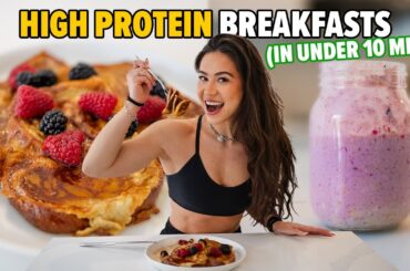 MEAL PREP 2 HIGH PROTEIN BREAKFASTS WITH ME | episode 2