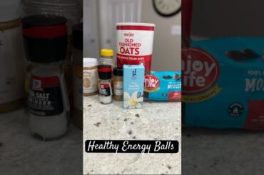 Healthy energy ball recipe #healthysnacks #food