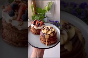 healthy oat pancakes for weight loss#pancake #recipe #healtyfood #food #viralvideo #shorts #weight
