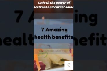 Beetroot and carrot salad #shorts #ytshorts #youtubeshorts