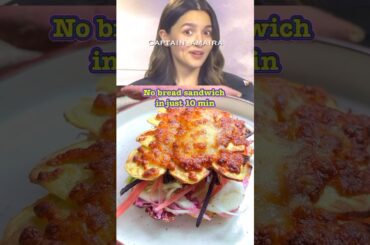 No bread sandwich, just 10 min,sweet potato #shorts #ytshorts #celebrity #food #recipe #viralvideo