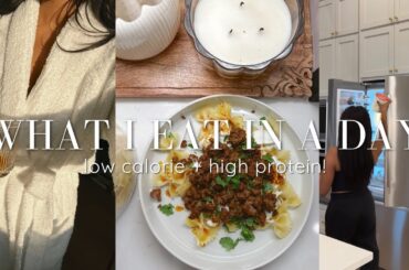 What I Eat In a Day: balanced and easy meals in a CALORIE DEFICIT