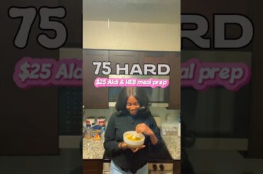 $25.59 Aldi & HEB meal prep ideas #mealprep #healthy #shorts