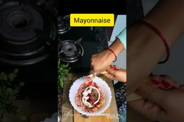 Veg Mayonnaise Sandwich | Mayo Sandwich |Veg Sandwich recipe| #shorts  #youtubeshorts #food #recipe