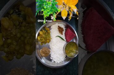 Healthy Lunch Thali #trendingshorts #youtubeshorts #healthyfood #lunchthali #thali #lunch
