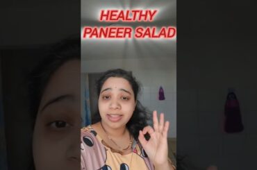 High Protein Paneer Salad Recipe #shortsfeed #shorts #ytshorts #trending #healthy #jitharthjourney
