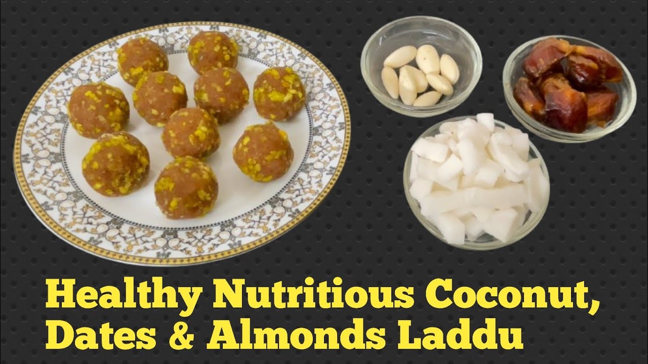 Coconut Laddu Recipe | Healthy Nutritious Sweet Recipe | Sugar free Sweet Coconut Laddu Recipe | Healthy Nutritious Sweet Recipe | Sugar free Sweet