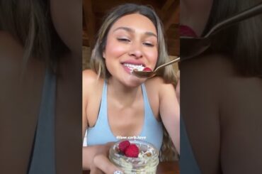 Low Carb Recipes | #keto #shorts Keto Overnight Oats #YTshort #shortvideos #youtubeshorts